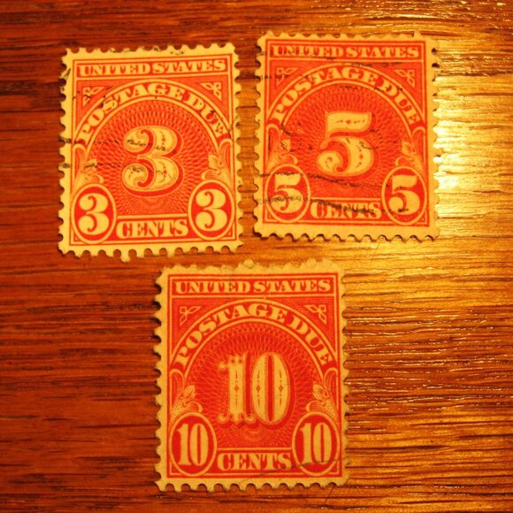 Complete set of 1931-56 Postage Due Stamps Perforated 11 x 10.5 , 10.5 x 11 - Picture 3 of 4